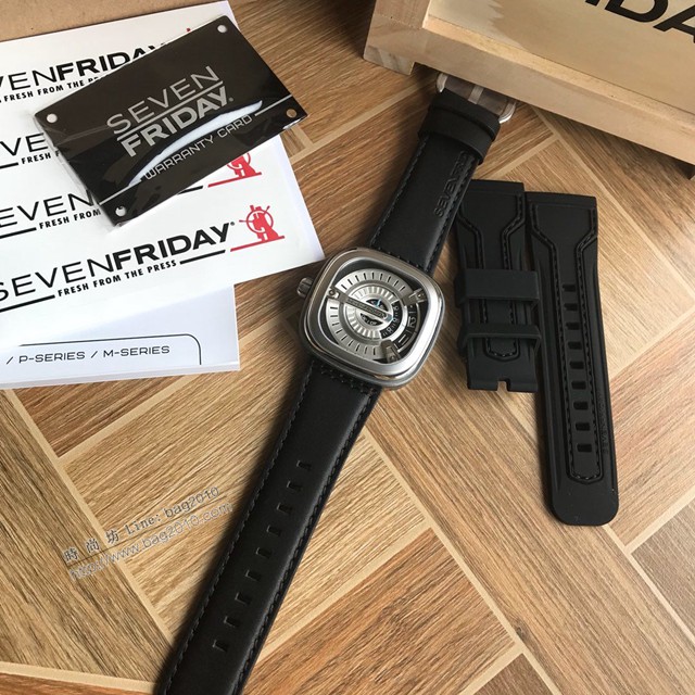 Sevenfriday自動機械男表 型號M1-1 七個星期五休閒高端男表  gjs2063